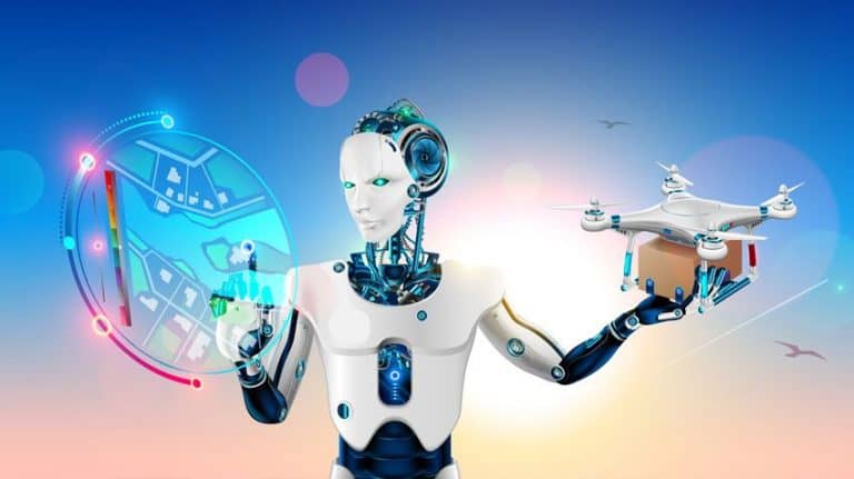 Drony a roboti